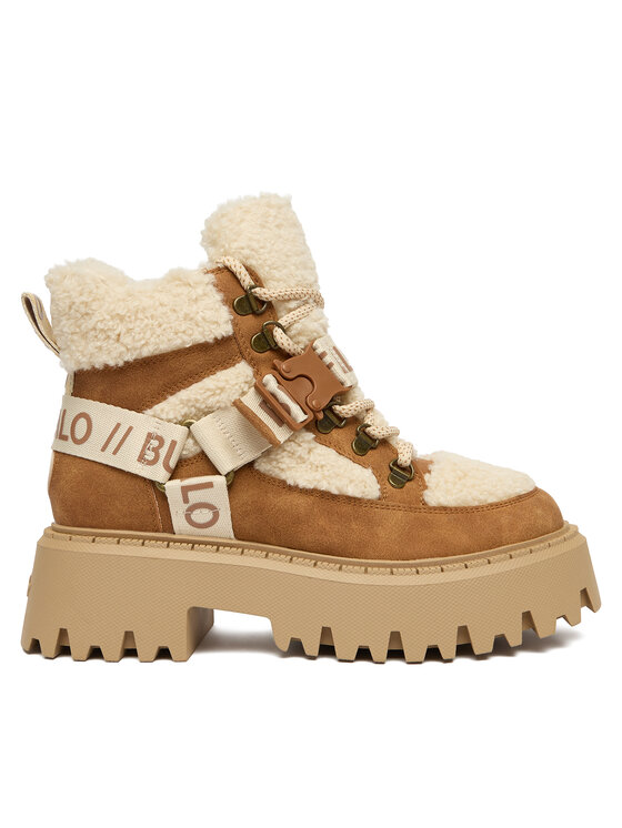Buffalo Зимни обувки Aspen Com Mid Warm 1622594 Бежов цвят на ниска цена
