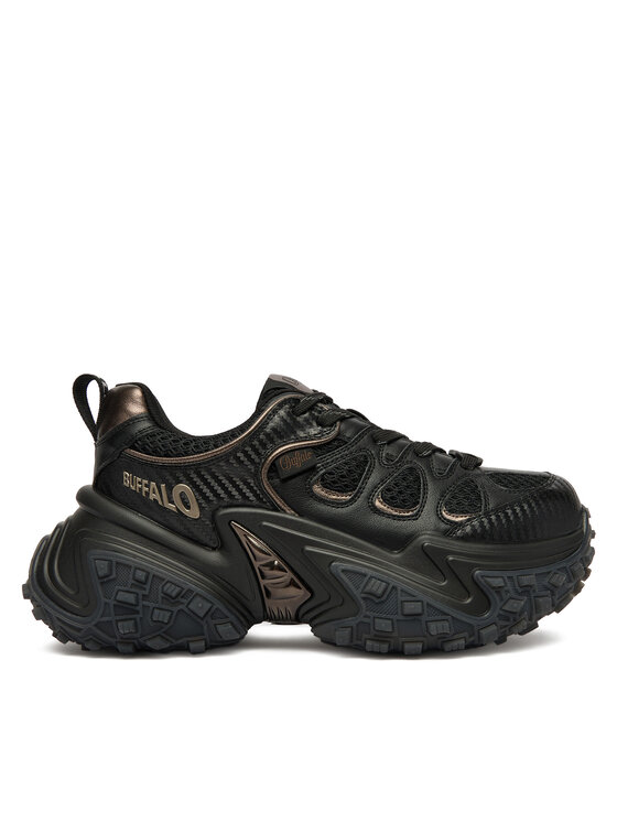 Buffalo Сникърси Cerbo 1636521 Черен цвят на ниска цена