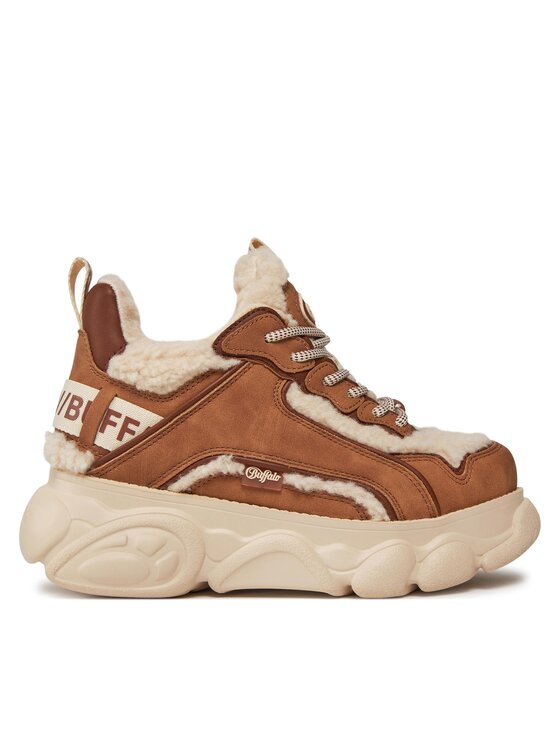 Buffalo Сникърси Cld Chai Warm 1636023 Бежов цвят на ниска цена