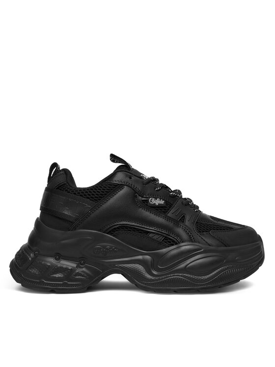 Buffalo Сникърси Yuno 1636486 Черен цвят на ниска цена