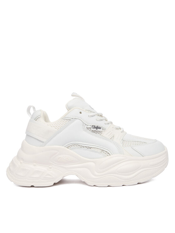 Buffalo Сникърси Yuno 1636487 Бял цвят на ниска цена