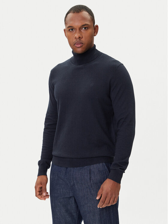 Bugatti Поло 7700-85520D Тъмносин Regular Fit цвят на ниска цена