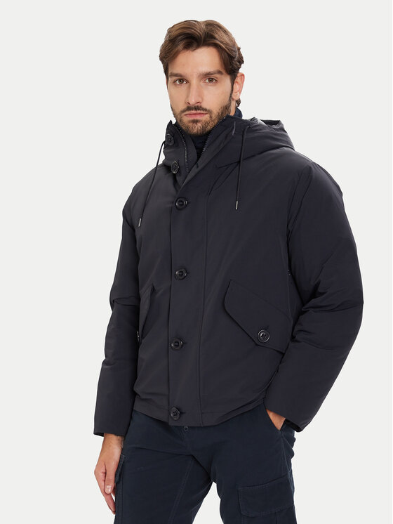 C.P. Company Зимно яке 19CMOW197A110419A 888 Тъмносин Regular Fit цвят на ниска цена