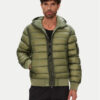 C.P. Company Пухено яке 19CMOW002A110416A Зелен Regular Fit цвят на ниска цена