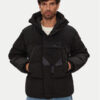 C.P. Company Пухено яке 19CMOW013A006369M Черен Regular Fit цвят на ниска цена