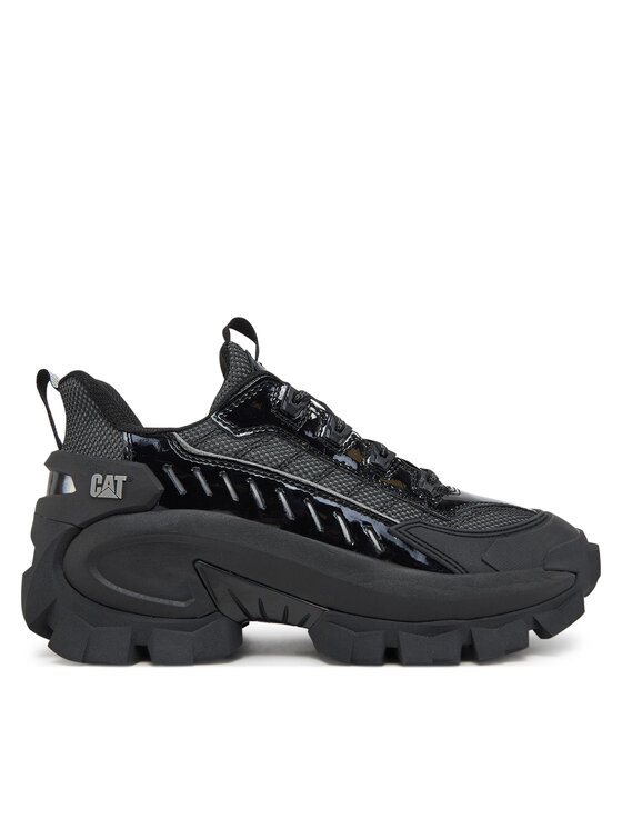 CAT Footwear Сникърси Intruder Max Lace Chrometallic P726284 Черен цвят на ниска цена