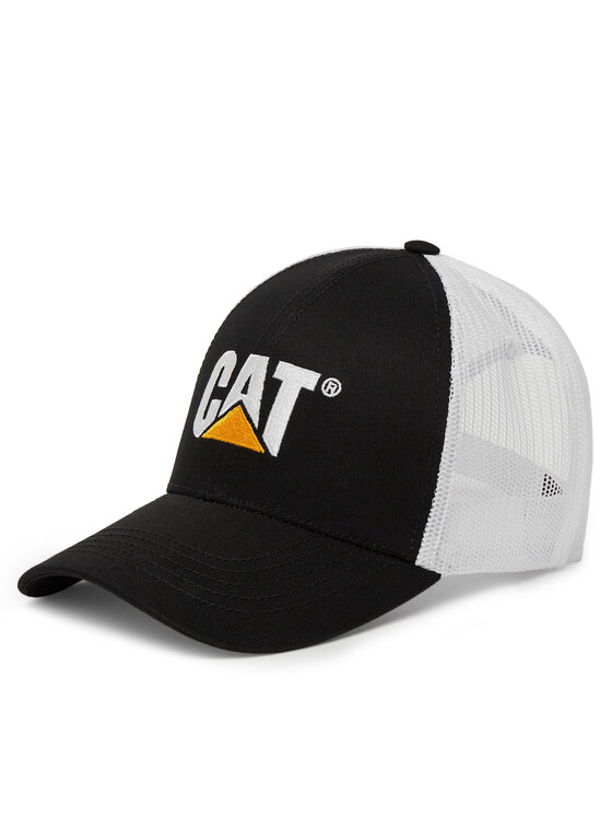 CAT Footwear Шапка с козирка Raised Logo 1120062-12869 Черен цвят на ниска цена