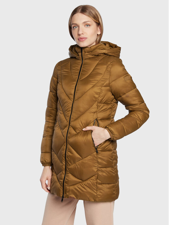 CMP Зимно яке 32K3036 Кафяв Regular Fit цвят на ниска цена