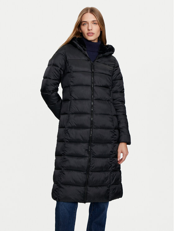 CMP Зимно яке 34K0046F Черен Regular Fit цвят на ниска цена