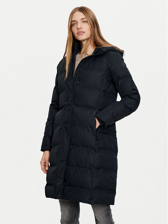 CMP Зимно яке 34K0096 Черен Regular Fit цвят на ниска цена