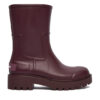 Calvin Klein Jeans Гумени ботуши YW0YW02004 Бордо цвят на ниска цена