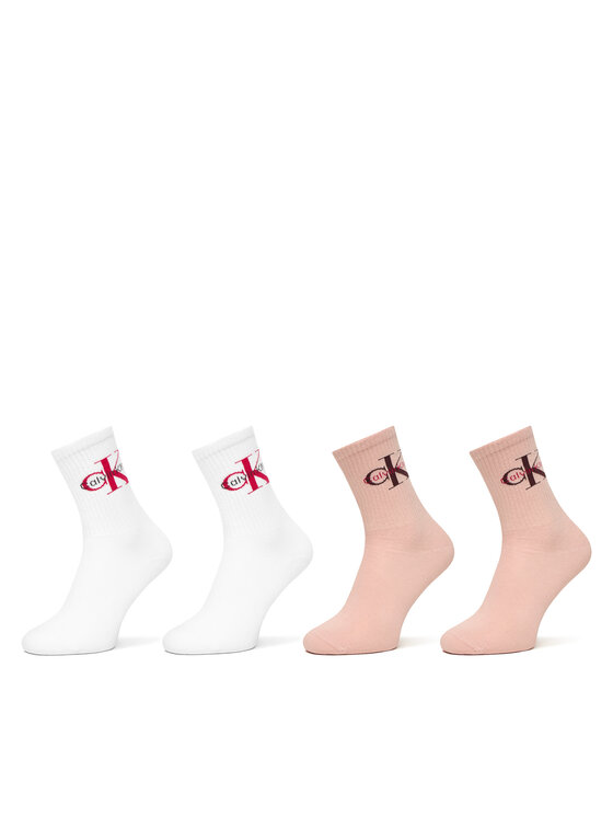 Calvin Klein Jeans Дълги чорапи 701235384 Цветен цвят на ниска цена