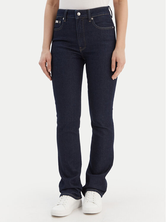 Calvin Klein Jeans Дънки LV047D732G Тъмносин Bootcut Fit цвят на ниска цена