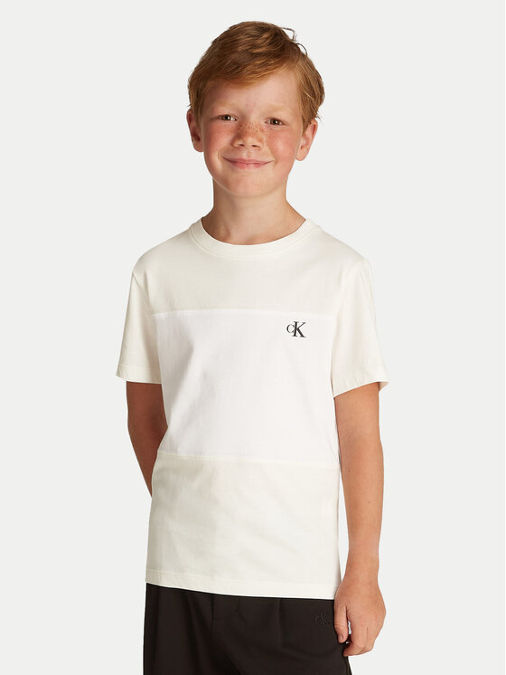 Calvin Klein Jeans Комплект тениски Color Block IB0IB02441 Цветен Regular Fit цвят на ниска цена