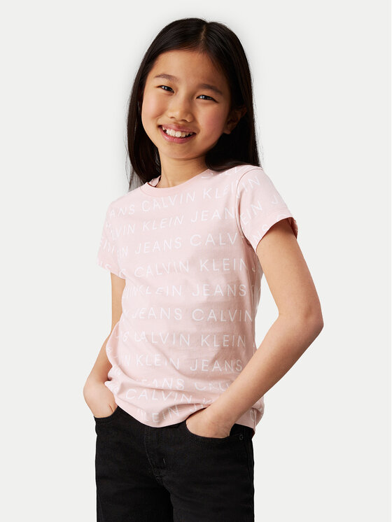 Calvin Klein Jeans Комплект тениски IG0IG02739 Цветен Slim Fit цвят на ниска цена