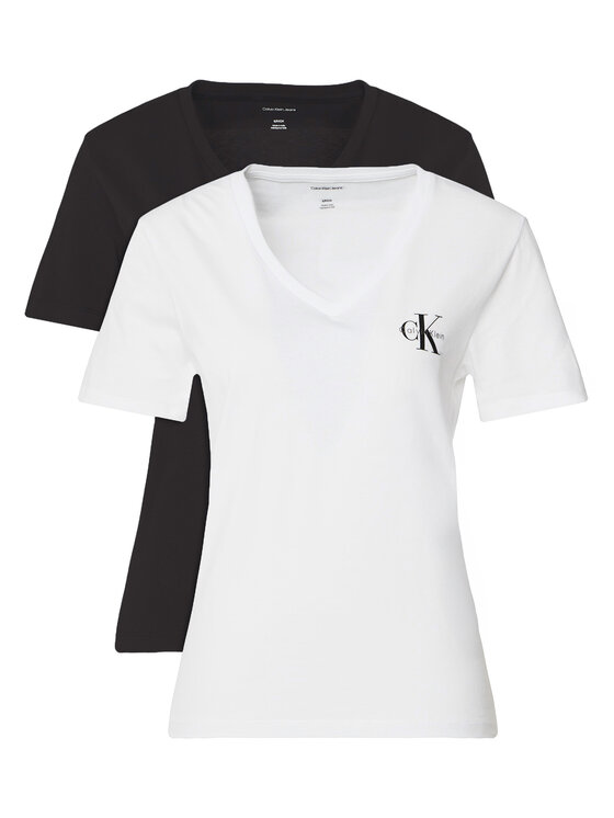 Calvin Klein Jeans Комплект тениски LV047C906G Цветен Regular Fit цвят на ниска цена