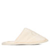 Calvin Klein Jeans Пантофи Slipper Satin Moire YW0YW02053 Екрю цвят на ниска цена