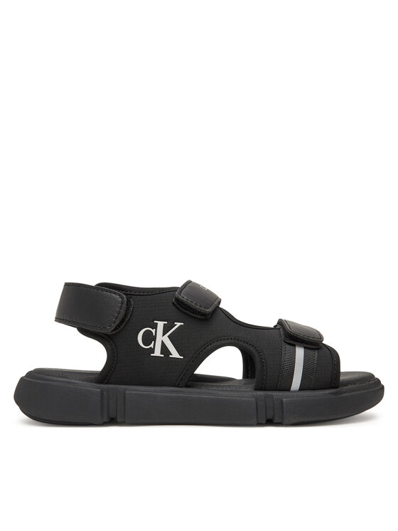 Calvin Klein Jeans Сандали V3B2-83023-1591 D Черен цвят на ниска цена