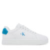 Calvin Klein Jeans Сникърси Classic Cupsole Ru Patch Lth Wn YW0YW01845 Бял цвят на ниска цена