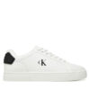 Calvin Klein Jeans Сникърси Classic Cupsole Ru Patch Lth YM0YM01297 Бял цвят на ниска цена