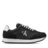 Calvin Klein Jeans Сникърси Retro Runner Su/Ny Mono YM0YM00683 Черен цвят на ниска цена