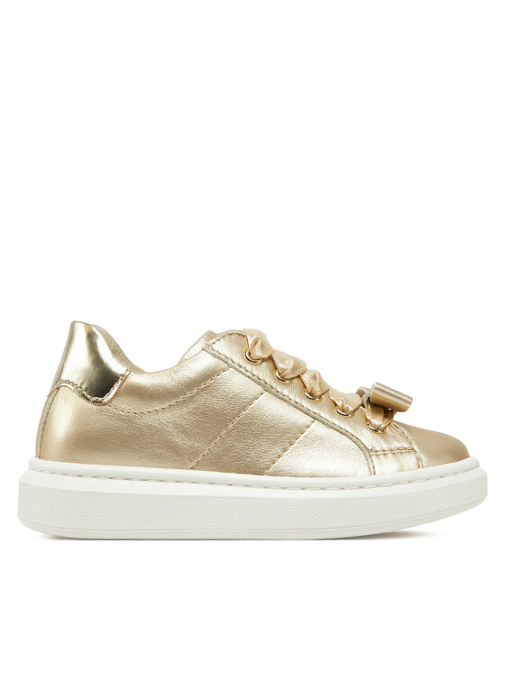 Calvin Klein Jeans Сникърси Sneaker Bassa Allacciata V1A9-83044-0220 Златист цвят на ниска цена