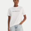 Calvin Klein Jeans Тишърт A- Inst. Logo Classic LV047C912G Бял Regular Fit цвят на ниска цена