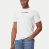 Calvin Klein Jeans Тишърт Glitched Logo LV04RC858G Бял Regular Fit цвят на ниска цена