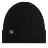 Calvin Klein Jeans Шапка Monogram IU0IU00440 Черен цвят на ниска цена