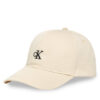 Calvin Klein Jeans Шапка с козирка Monogram IU0IU00150 Екрю цвят на ниска цена