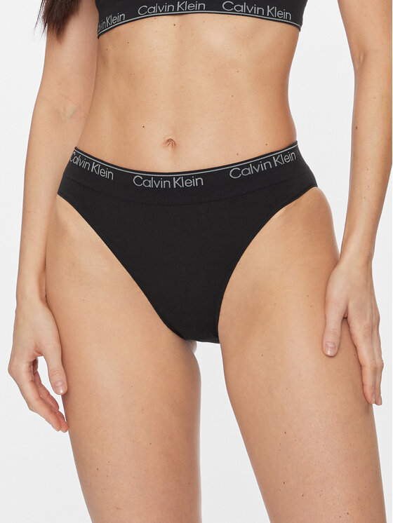 Calvin Klein Underwear Класически дамски бикини Bikini 000QF7096E Черен цвят на ниска цена