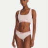 Calvin Klein Underwear Класически дамски бикини LV00QF8520 Розов цвят на ниска цена