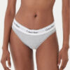 Calvin Klein Underwear Класически дамски бикини LV00QF8520 Сив цвят на ниска цена