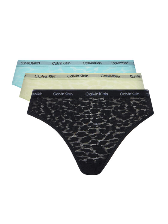 Calvin Klein Underwear Комплект бразилски бикини 000QD5225E Цветен цвят на ниска цена
