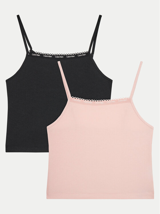 Calvin Klein Underwear Комплект потници G80G800720 Цветен Slim Fit цвят на ниска цена