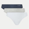 Calvin Klein Underwear Комплект прашки Thong 3Pk 000QD5219E Цветен цвят на ниска цена