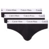 Calvin Klein Underwear Комплект слипове 0000U2661G Черен цвят на ниска цена