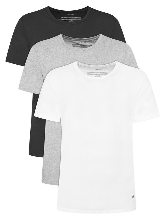 Calvin Klein Underwear Комплект тениски LV00NB4185 Цветен Regular Fit цвят на ниска цена
