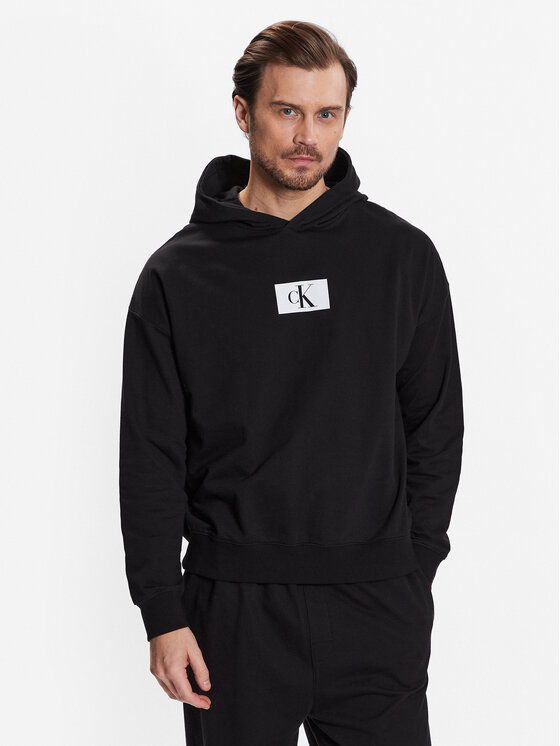 Calvin Klein Underwear Суитшърт 000NM2416E Черен Regular Fit цвят на ниска цена