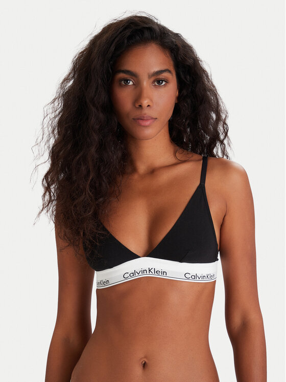 Calvin Klein Underwear Сутиен бралет 000QF1061E Черен цвят на ниска цена