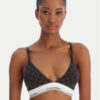 Calvin Klein Underwear Сутиен бралет LV00QF8498 Черен цвят на ниска цена