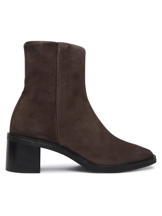 Calvin Klein Боти HW0HW02592 Кафяв цвят на ниска цена
