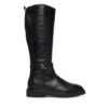 Calvin Klein Ботуши Knee Boot W/ Metal Logo HW0HW02665 Черен цвят на ниска цена