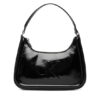 Calvin Klein Дамска чанта Bold Ck Metallic Shoulder Bag LV04F3332G Черен цвят на ниска цена