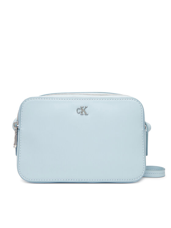 Calvin Klein Дамска чанта Ck Camera Bag LV04F3173G Светлосиньо цвят на ниска цена