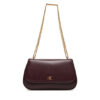 Calvin Klein Дамска чанта Ck Convertible Chain Medium Bag LV04F3171G Бордо цвят на ниска цена