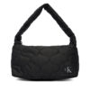 Calvin Klein Дамска чанта Quilted Shoulder Bag IU0IU00724 Черен цвят на ниска цена
