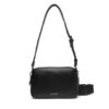 Calvin Klein Дамска чанта Webbing Double Strap Camera Bag LV04F3165G Черен цвят на ниска цена