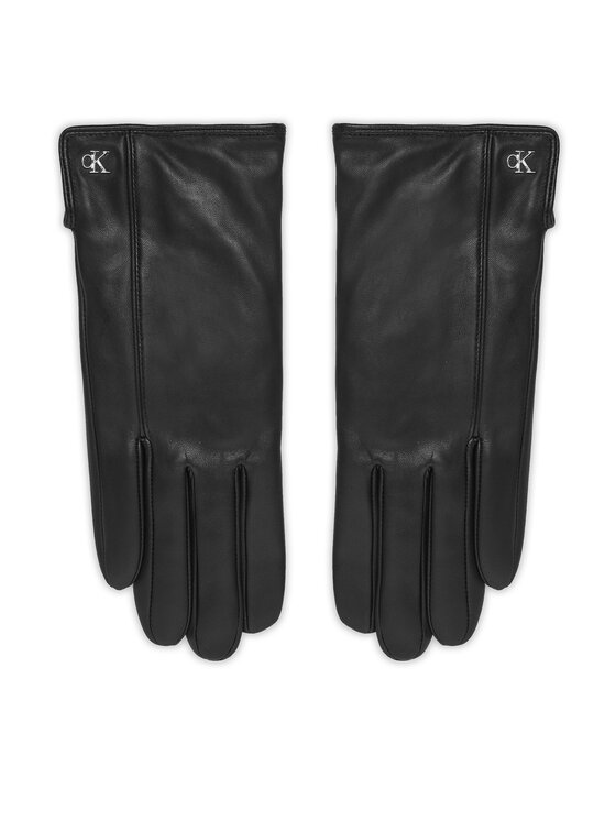 Calvin Klein Дамски ръкавици LV04F9011G Черен цвят на ниска цена