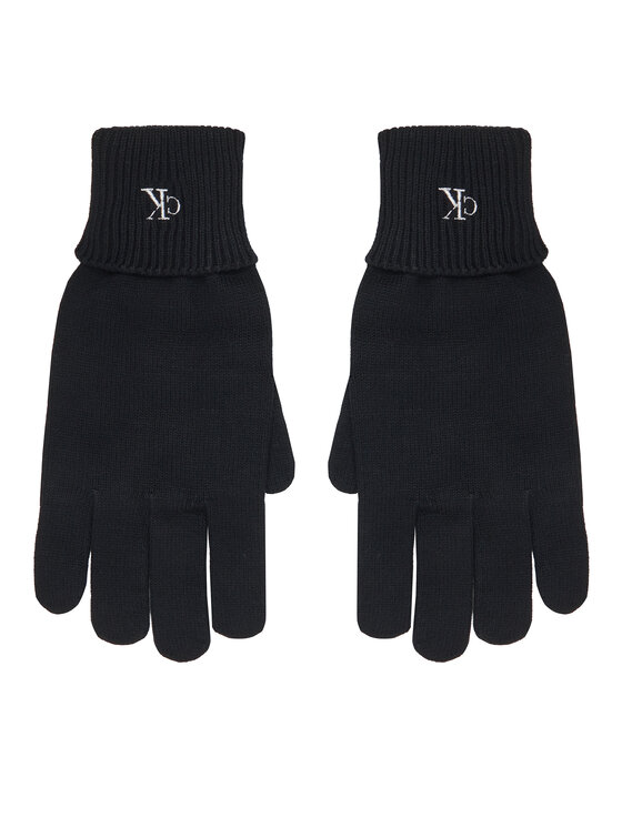 Calvin Klein Дамски ръкавици LV14D8019G Черен цвят на ниска цена